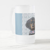Kerst Dox Art Matglas Bierpul (Voorkant links)