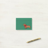 Kerst Dox Post-it Notitieblok Cadeau Post-it® Notes (Op bureau)