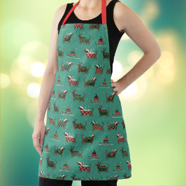 Kerst Doxerhond Hond Schort