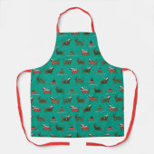 Kerst Doxerhond Hond Schort (Voorkant)