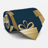 kerst dozen strik stropdas (Opgerold)