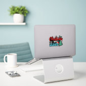 Kerst draait om Jezus-43687 Sticker (Laptop op bureau)