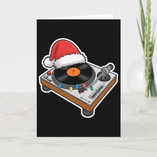 Kerst Draaitafel Festive Vakantie Kerstmis 1 Kaart