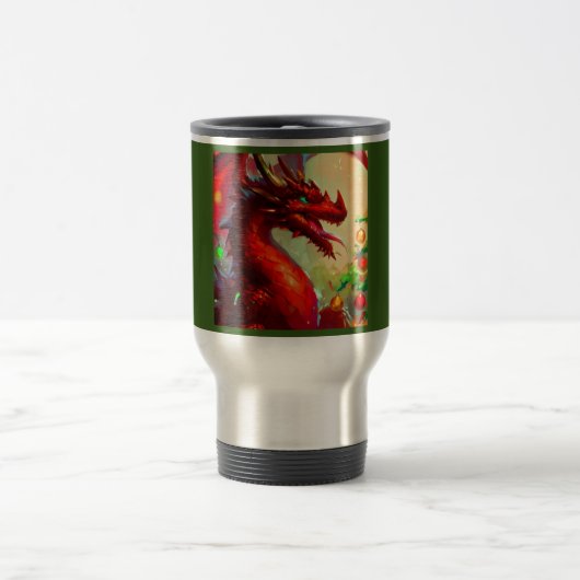 Kerst Dragon 1 Reisbeker (Center)