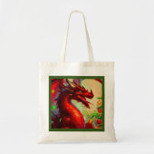Kerst Dragon 1 Tote Bag (Voorkant)