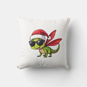 Kerst Dragonfly Kerstman Hoed Grappig Kerst Kinder Kussen