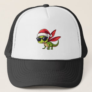 Kerst Dragonfly Kerstman Hoed Grappig Kerst Kinder Trucker Pet