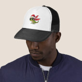 Kerst Dragonfly Kerstman Hoed Grappig Kerst Kinder Trucker Pet (In situ)