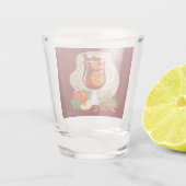 Kerst drank shot glas (Achterkant)