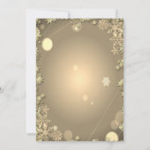 Kerst Drink peperkoek koekjes sterren Kaart (Achterkant)