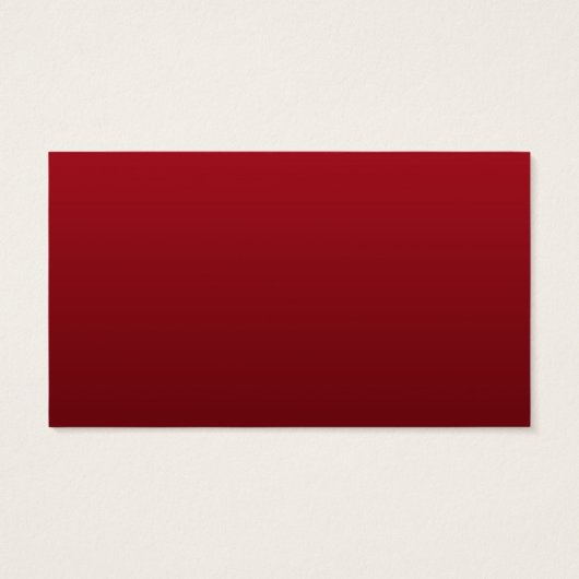 Kerst Drink Voucher Santa Red Visitekaartjes (Achterkant)