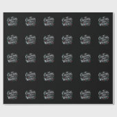 Kerst Drinken Whisky Liefhebbers Drinker Zeggen Cadeaupapier (Vlak)
