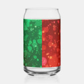 Kerst Drinkset Blikvorm Glas (Rechts)