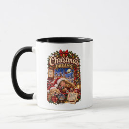 Kerst Dromen – Koude Kerst Ochtend Koffie  Mok