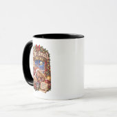 Kerst Dromen – Koude Kerst Ochtend Koffie Mok (Voorkant links)