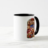 Kerst Dromen – Koude Kerst Ochtend Koffie Mok (Voorkant rechts)