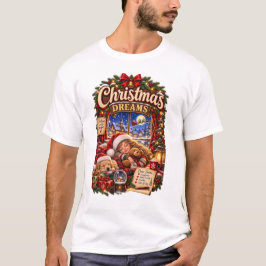 Kerst Dromen – Sfeervolle Magische Kerstnacht  T-shirt