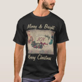 kerst, droog en helderziend t-shirt (Voorkant)