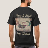 kerst, droog en helderziend t-shirt (Achterkant)