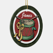 Kerst Drum Ornament (Rechts)