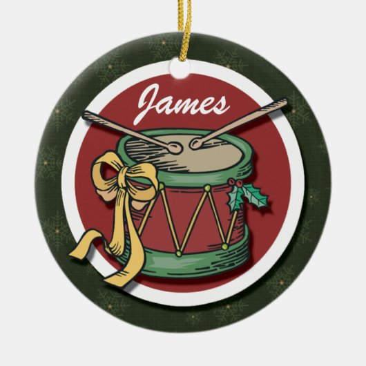 Kerst Drum Ornament (Voorkant)