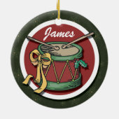 Kerst Drum Ornament (Achterkant)