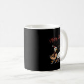 Kerst Ducks Merry Ducksmas Funny Animals Holde Koffiemok (Voorkant rechts)