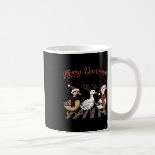 Kerst Ducks Merry Ducksmas Funny Animals Holde Koffiemok