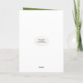 Kerst Duitse Herder met geschenken Feestdagen Kaart (Achterkant)