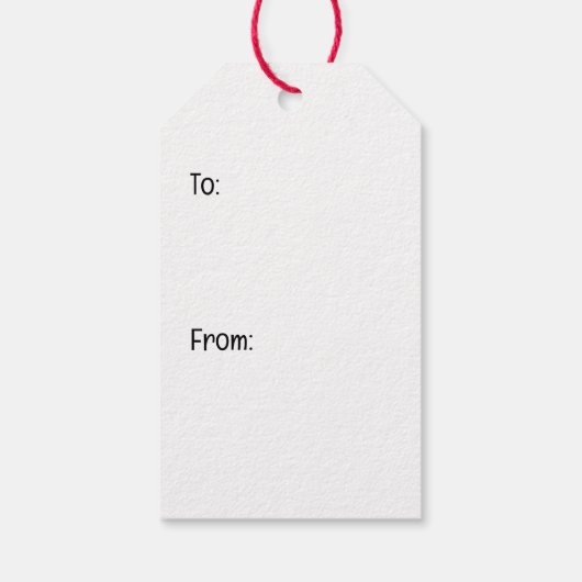 Kerst Duitse herdershonden Cadeaulabel (Achterkant)