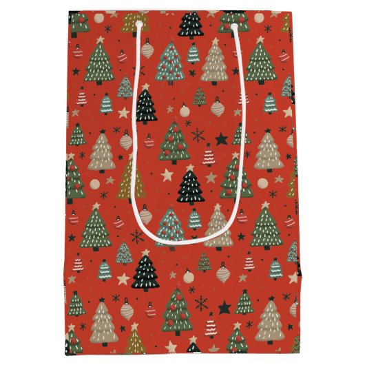 Kerst Echos-Rode Cadeautas (Achterkant)