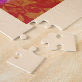 Kerst edelstenen kunst legpuzzel (Zijkant)