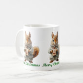 Kerst Eekhoorn Mok (Voorkant links)