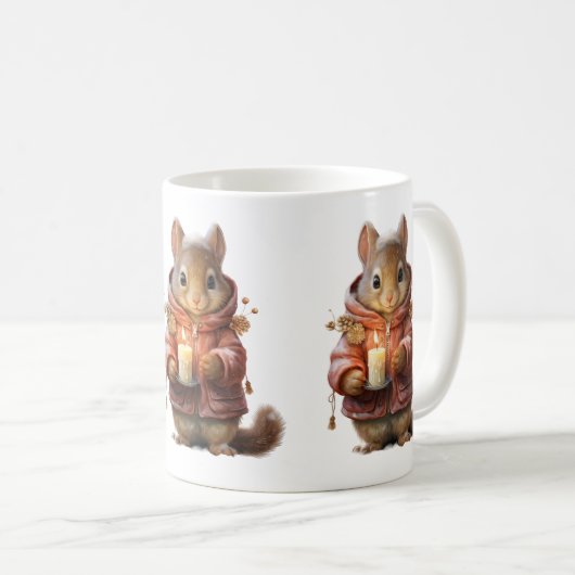 Kerst Eekhoorn Mok (Voorkant rechts)