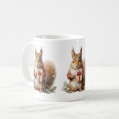 Kerst Eekhoorn Mok (Voorkant links)