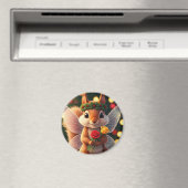 kerst-eekhoorn-sprookjesmagneet magneet (Insitu (Vaatwasser))