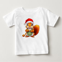 Kerst eekhoorn – Vakantieontwerp voor baby's