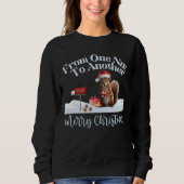 Kerst eekhoorn van de ene noot naar de andere trui (Voorkant)