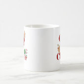 Kerst, een kopje juichen koffiemok (Center)