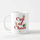 Kerst, een kopje juichen koffiemok (Links)