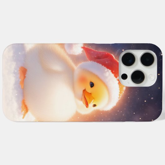 Kerst(eend) Case-Mate iPhone Case (Achterkant (horizontaal))