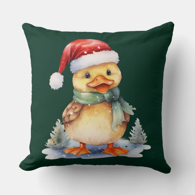 Kerst Eend Kussen (Voorkant)
