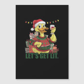 Kerst Eend, Laten we het Licht Aan doen  (Voorkant)