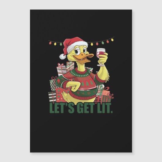 Kerst Eend, Laten we het vuurwerk aansteken (Voorkant)