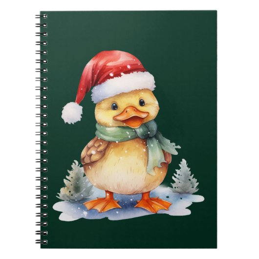 Kerst Eend Notitieboek (Voorkant)