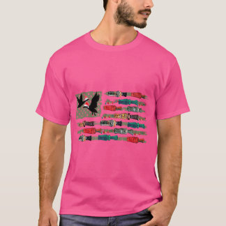 Kerst Eend Oproep Vlag Kerstmis Mallard Duck Hu T-shirt