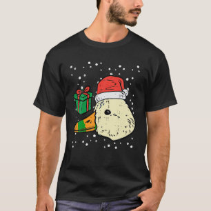 Kerst Eend Santa Hoed Grappig Dier Xmas Mannen Wom T-shirt
