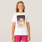 Kerst Eend T-shirt (Voorkant volledig)