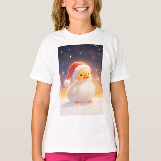 Kerst Eend T-shirt (Voorkant)