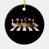 Kerst Eenden Funny Animals Xmas Boerderij Lover Gi Keramisch Ornament (Voorkant)
